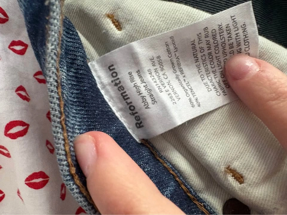 Reformation Abby mid rise denim - photo 5