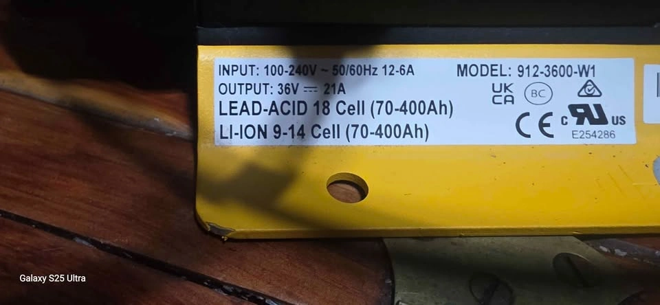 Delta-Q QuiQ On-Board 36V Battery Charger 912-3600 - photo 2