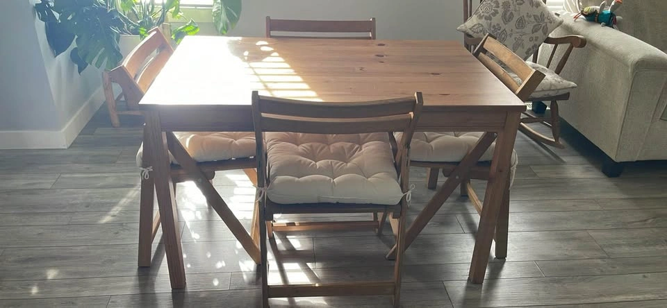 IKEA JOKKMOKK Dining Table and 4 Chairs - photo 3