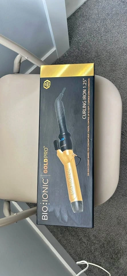 Bio Ionic GoldPro Curling Iron 1.25"