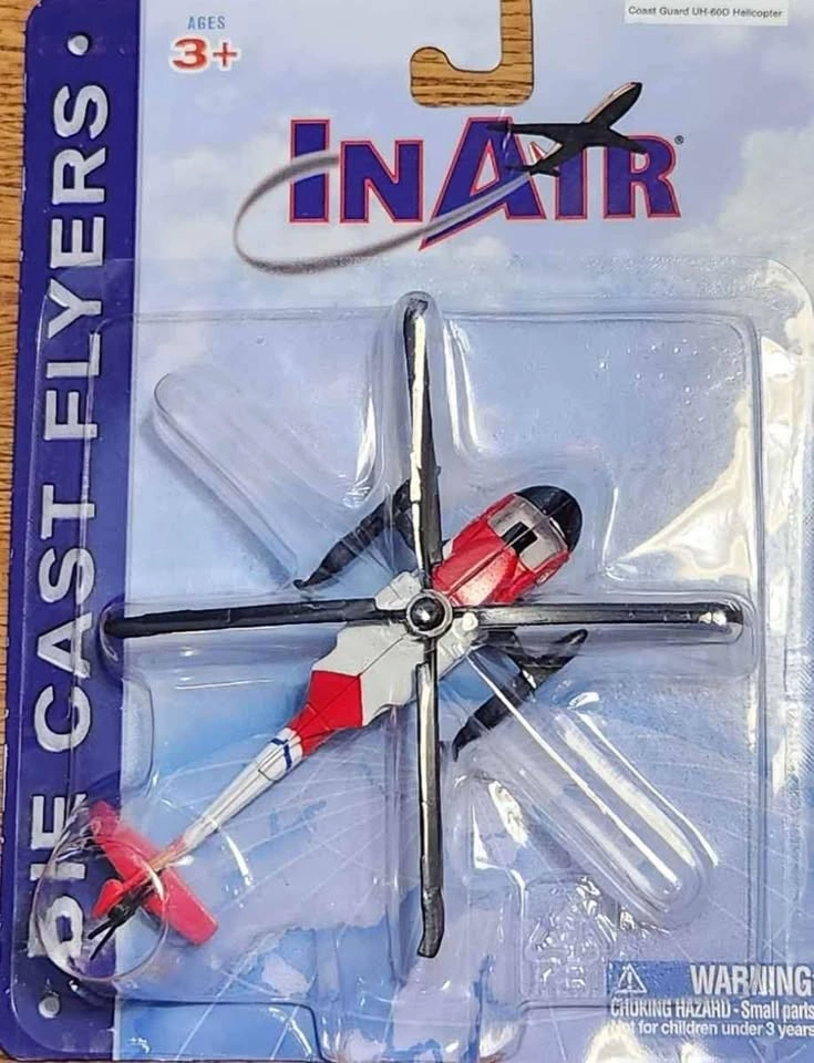 Coast Guard UH-60D Helicopter diecast - photo 4
