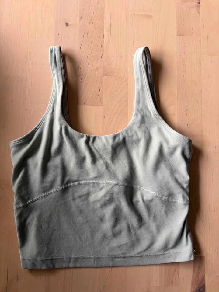 TNA Tennis Skirt and Bra Top Set (sage green colour, size small) - photo 4
