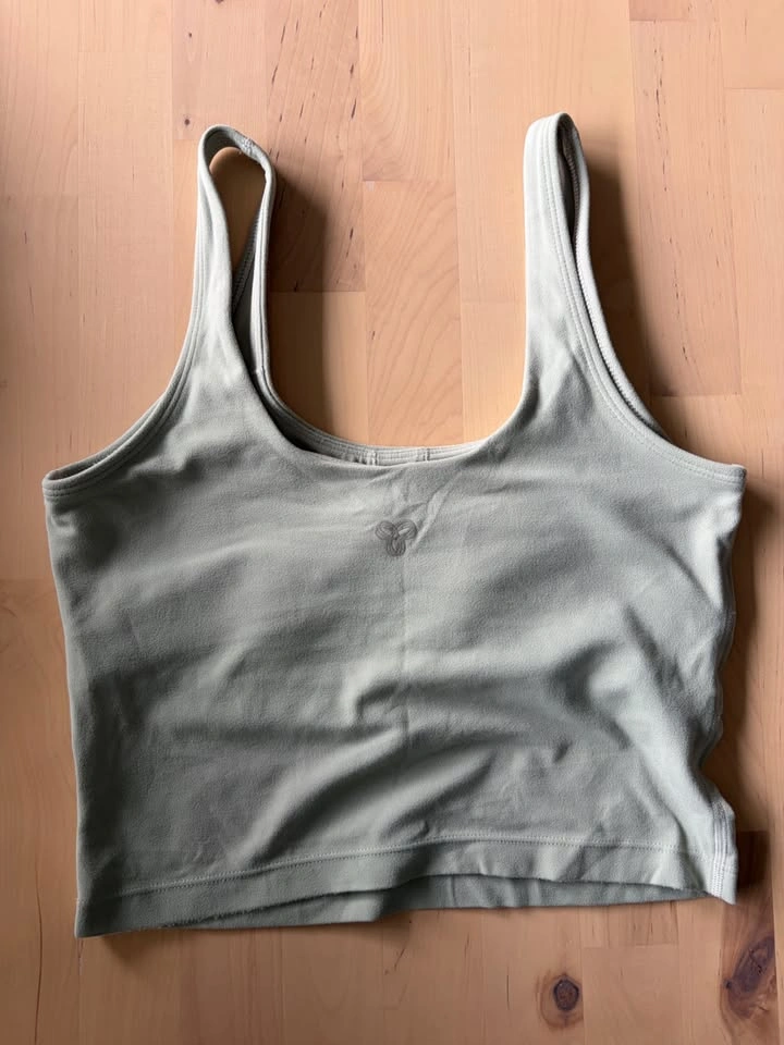 TNA Tennis Skirt and Bra Top Set (sage green colour, size small) - photo 5