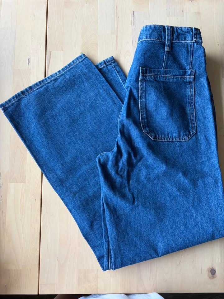 Free People Wide Leg Jeans (size 27) - photo 3