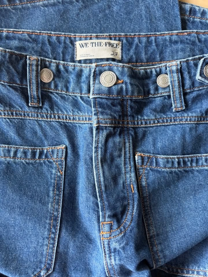 Free People Wide Leg Jeans (size 27) - photo 4