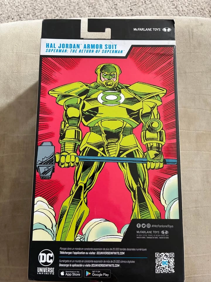 McFarlane Toys DC Multiverse Hal Jordan Armor Suit Action Figure - photo 2