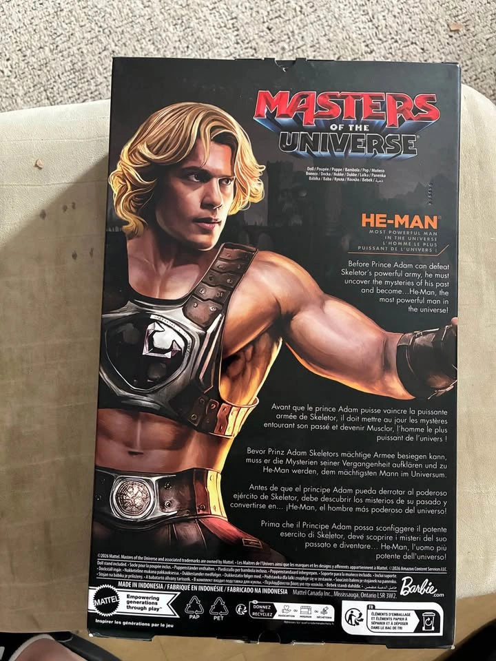 Barbie Signature Masters of the Universe He-Man Ken Doll - photo 2