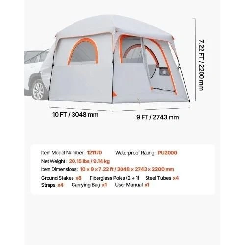 NEW Car Tailgate Camping Tent - photo 2