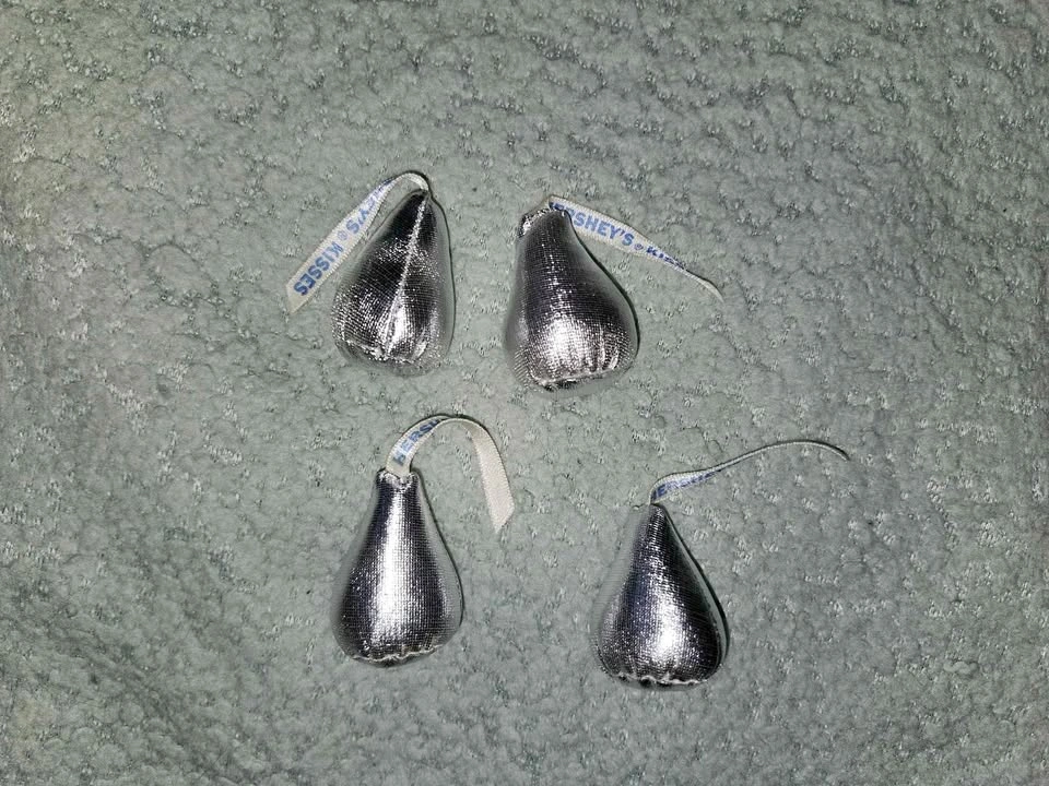 Hershey's Kisses Plush Ornaments