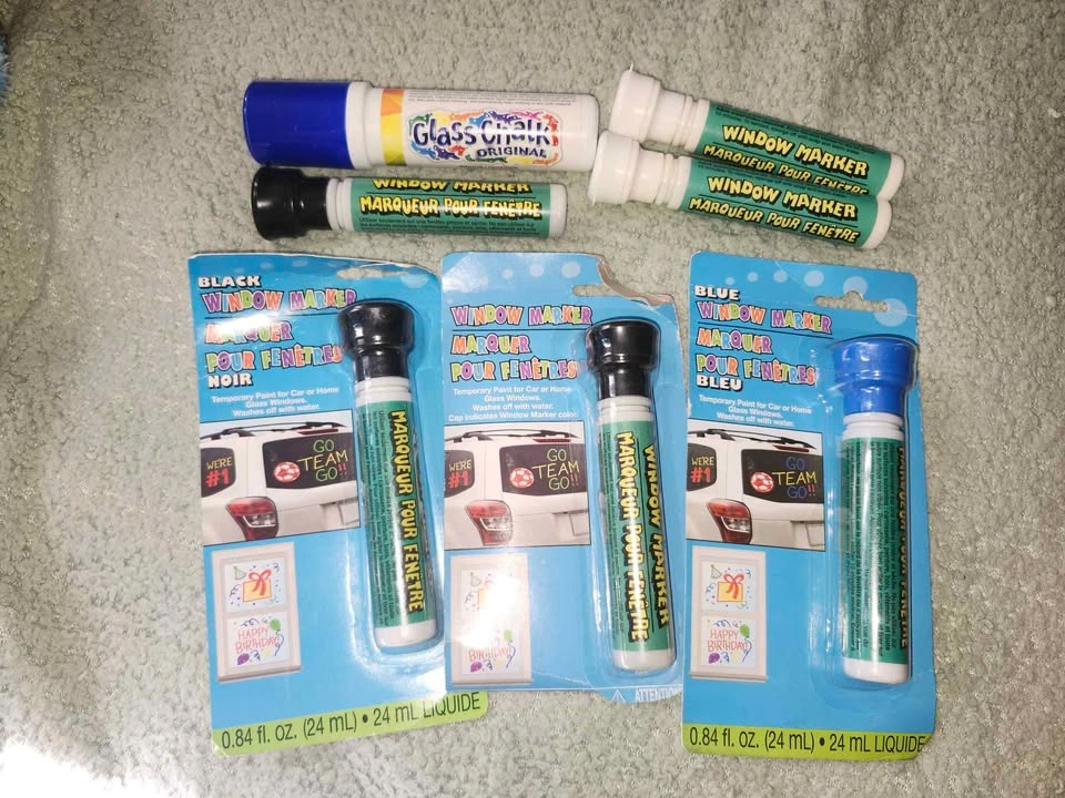 Glass Chalk and Window Marker Lot - photo 2