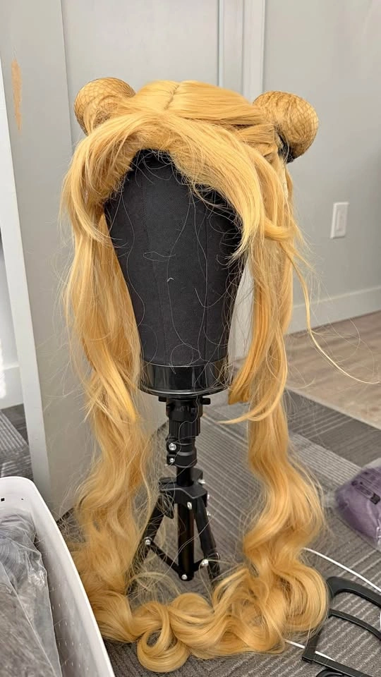 Blonde Sailor Moon Tsukino Usagi Cosplay Wig - New