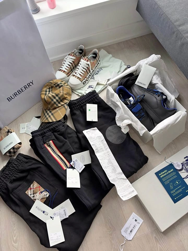 Authentic Burberry Clothes & Sneakers - Closet Clean Out