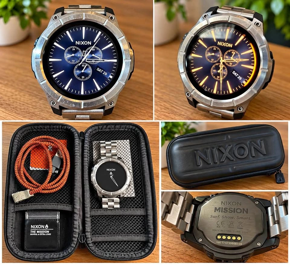 Nixon Mission Smartwatch – Tested & Working – Rare/Discontinued