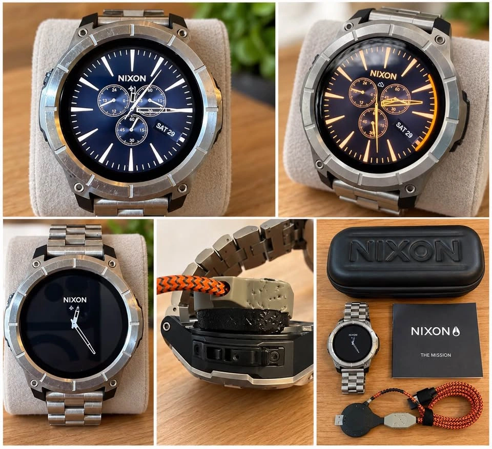 Nixon Mission Smartwatch – Tested & Working – Rare/Discontinued - photo 2