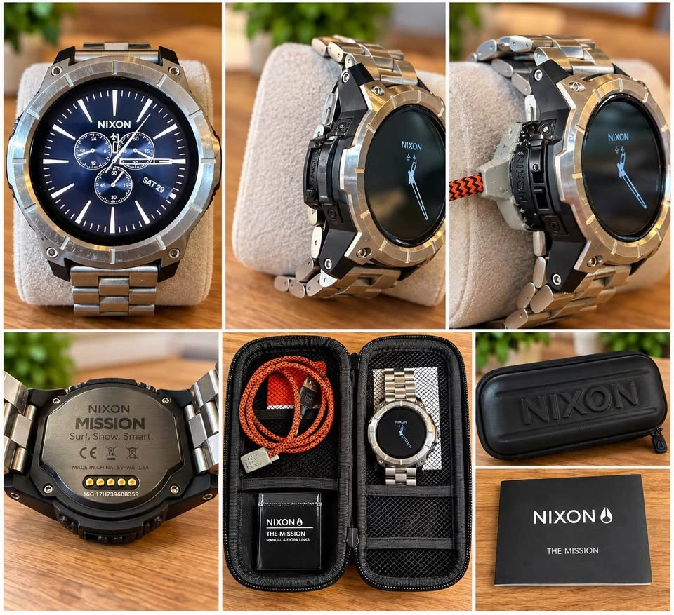 Nixon Mission Smartwatch – Tested & Working – Rare/Discontinued - photo 3