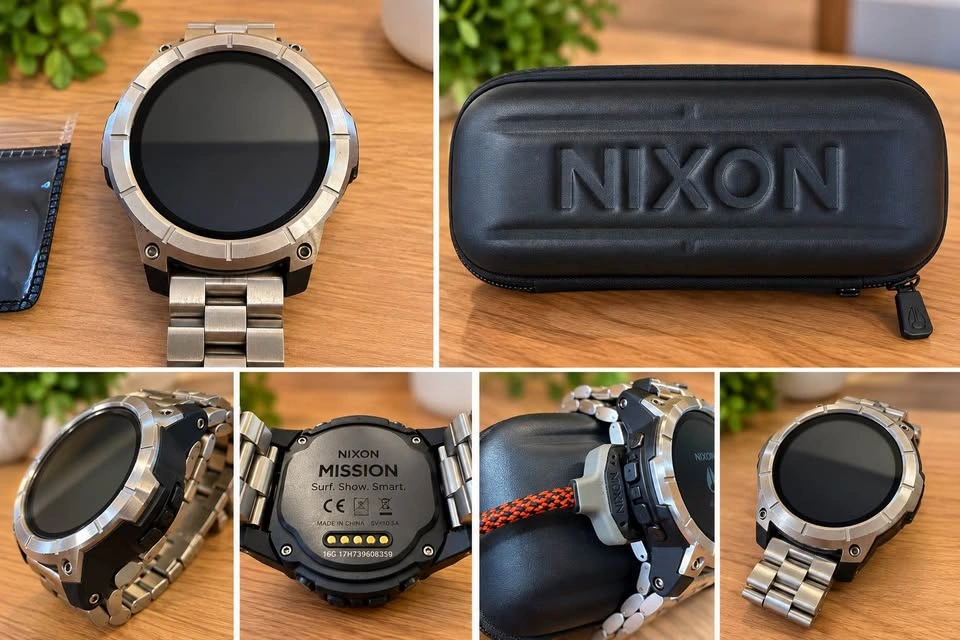 Nixon Mission Smartwatch – Tested & Working – Rare/Discontinued - photo 4