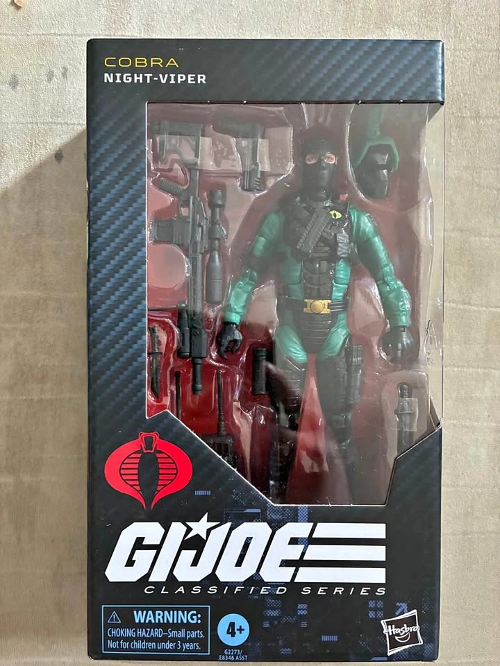 G.I. Joe Classified Series Cobra Night-Viper action figure