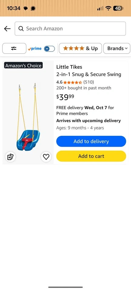 Brand New Little Tikes Swing - photo 2