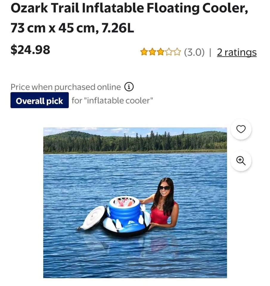 Brand New Floating Cooler