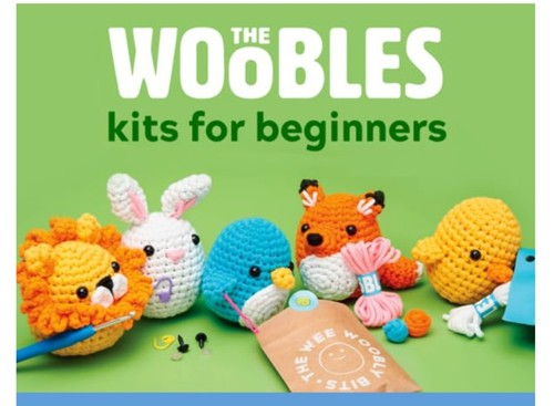 NEW The Woobles Tiger Learn to Crochet Kit, Intermediate - photo 3