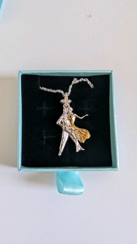 Pendant 925 Sterling Silver Dancing Couple Tango Salsa