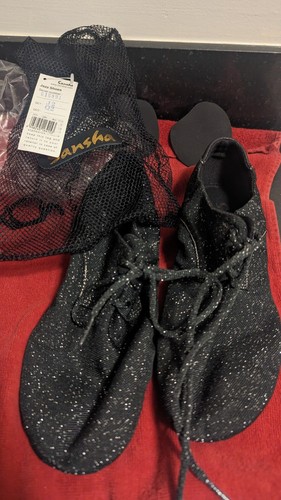 Unisex Sansha Jazz Dancing Shoes DERBY Fits Size 8.5