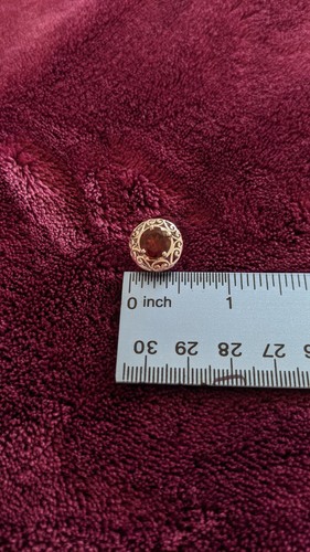 Heirloom quality Garnet earring studs handcrafted in India. Silv - photo 2