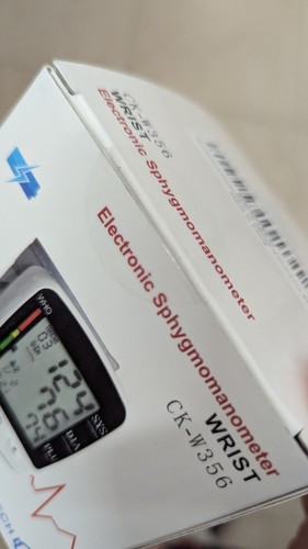 Digital Wrist Blood Pressure Monitor with Adjustable Cuff - photo 3