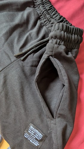 Carla Mara Black Sweatpants Women Small W/ Pockets - photo 5