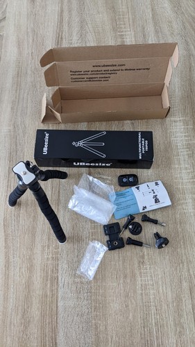Ubeesize Portable Camera Stand Holder Tripod Wireless Remote - photo 5