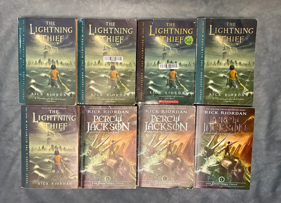 Percy Jackson Paperback Book Bundle (8 Books)