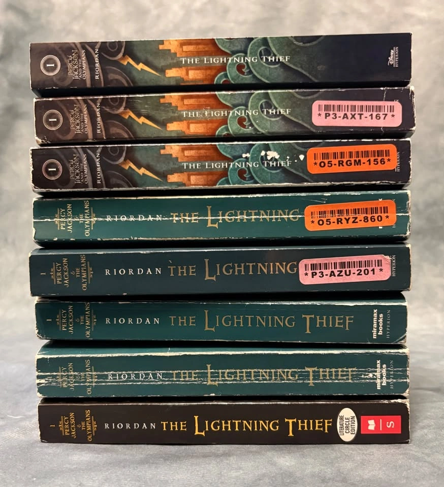Percy Jackson Paperback Book Bundle (8 Books) - photo 3