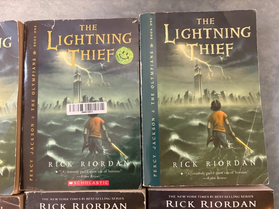 Percy Jackson Paperback Book Bundle (8 Books) - photo 5