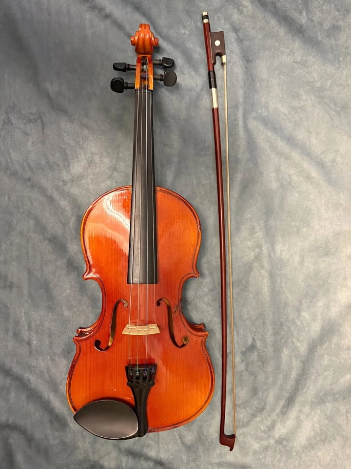 3/4 Size Omebo Student Violin Outfit — Complete Ready-to-Play Se