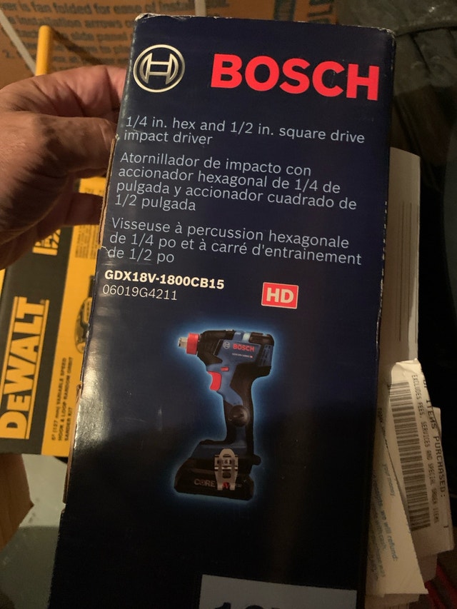 Bosch GDX18V-1800CB15 Impact Driver - photo 4