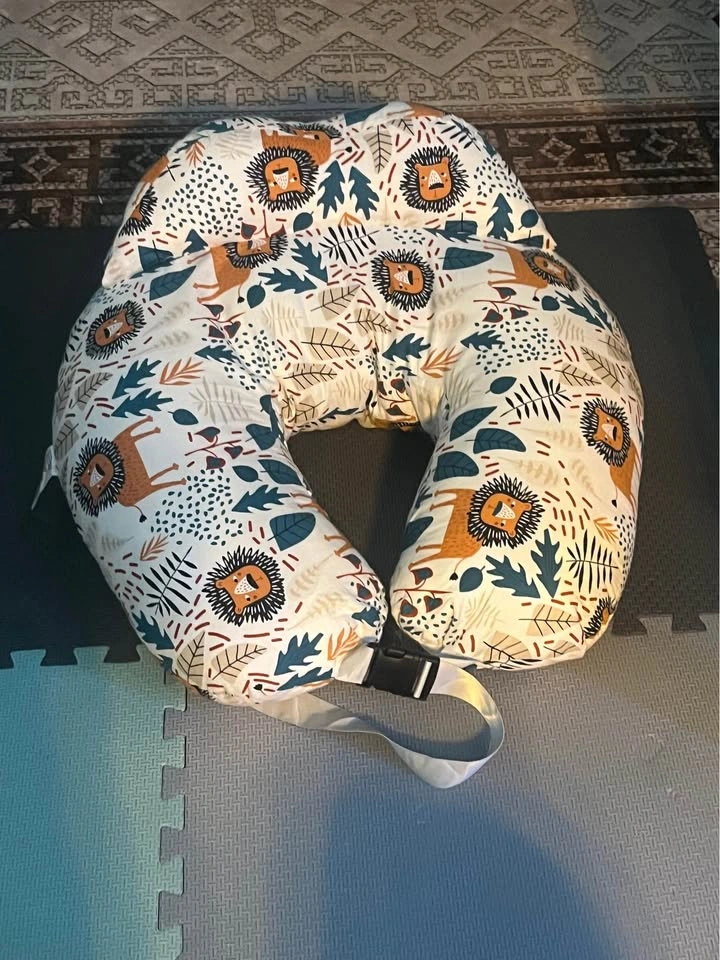 Graco Baby Swing, Fisher-Price Play Gym, and Nursing Pillows - photo 3