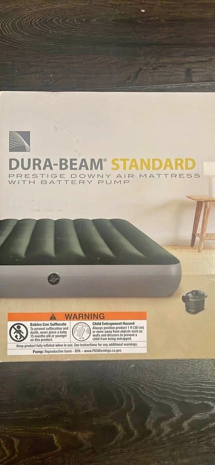 Intex Dura-Beam Standard Prestige Downy Air Mattress
