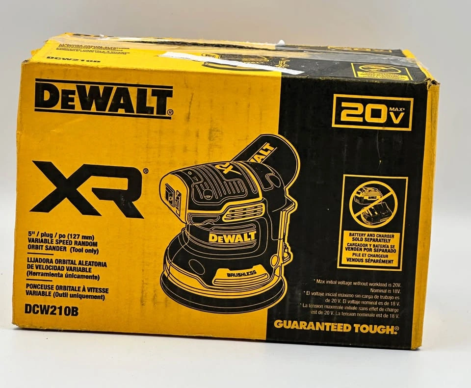 DEWALT 20V MAX Orbital Sander, Tool Only (DCW210B) - photo 3