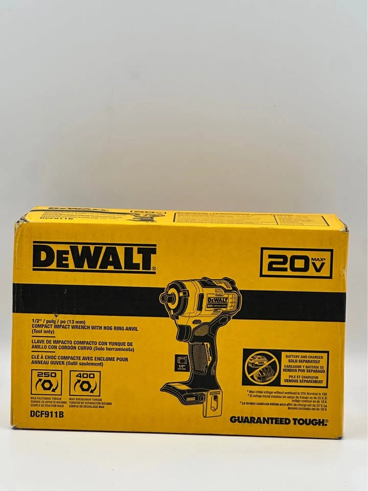 DEWALT 20V MAX Brushless 1/2" Compact Impact Wrench DCF911B - photo 3
