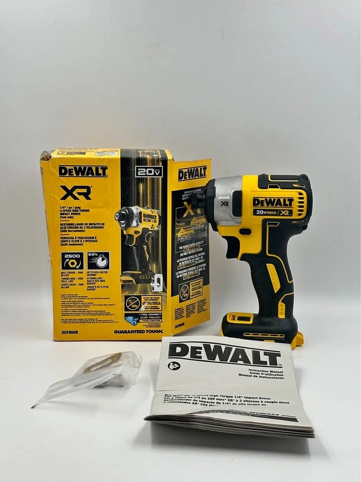 DEWALT DCF860B 20V MAX XR 1/4" Impact Driver