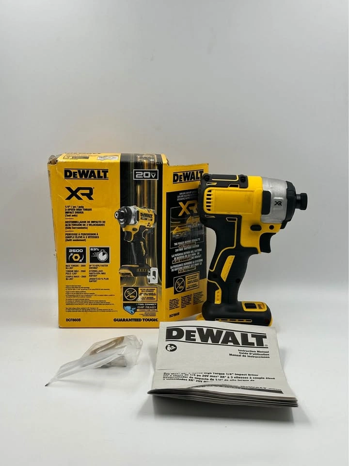 DEWALT DCF860B 20V MAX XR 1/4" Impact Driver - photo 4