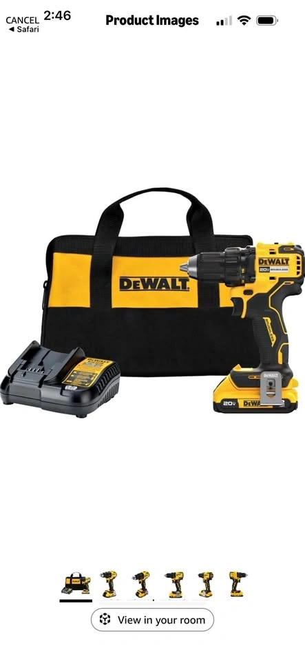 DEWALT 20V MAX Brushless 1/2 in. Drill/Driver Kit DCD793D1