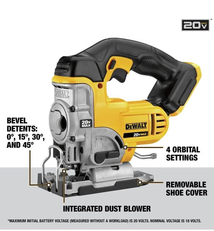 DEWALT 20V MAX Jig Saw DCS331B - photo 3