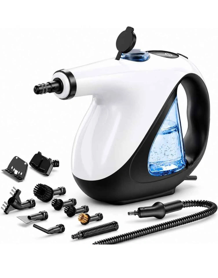 Handheld Steam Cleaner with 10-Piece Accessory Kit