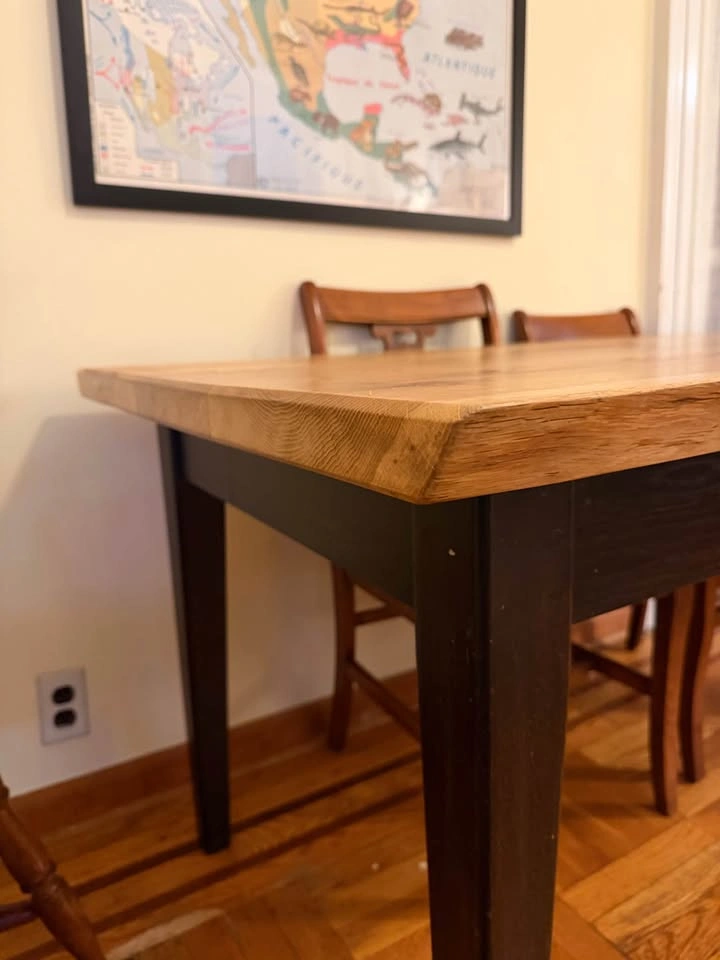 Live Edge Oak Dining Table with Butterfly Joinery - photo 5