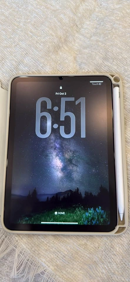 iPad Mini (A17 Pro) 128GB - purple + Accessories - photo 2