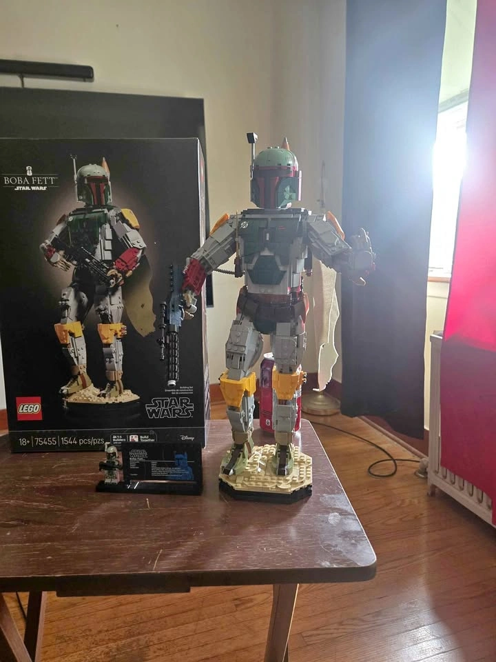 Star Wars Lego Boba Fett Statue