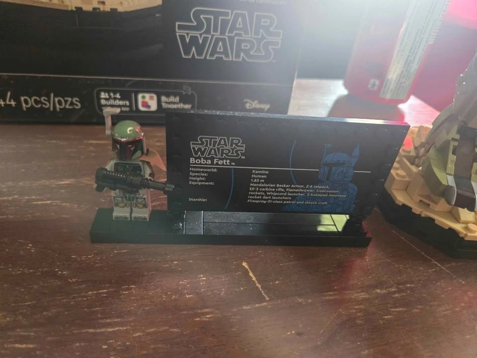 Star Wars Lego Boba Fett Statue - photo 2