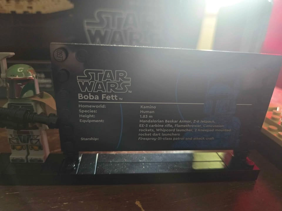Star Wars Lego Boba Fett Statue - photo 4