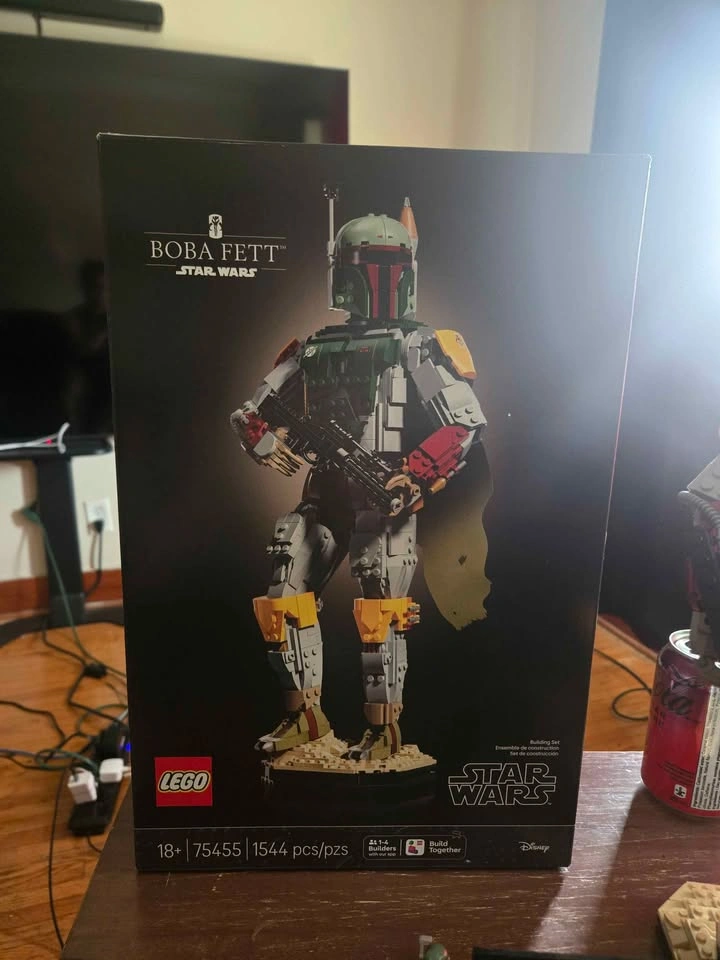 Star Wars Lego Boba Fett Statue - photo 5